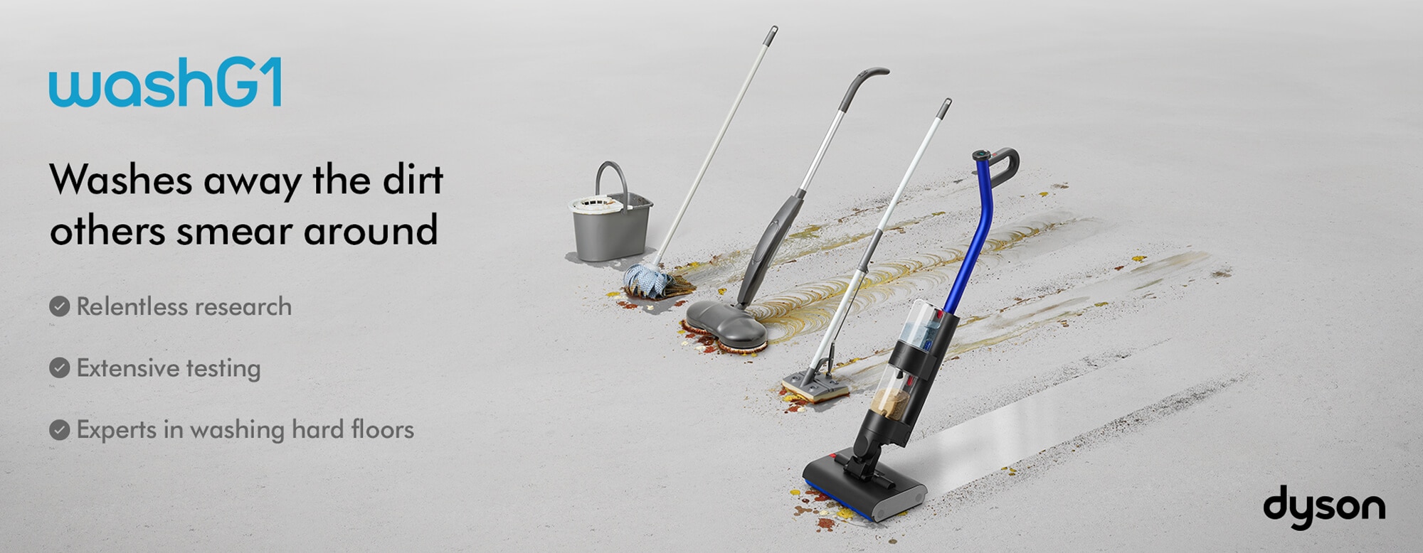 Dyson WashG1 2-In-1 Hard Floor Cleaner
