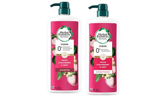 Herbal Essences White Strawberry & Mint Shampoo and/or Conditioner 1.2L
