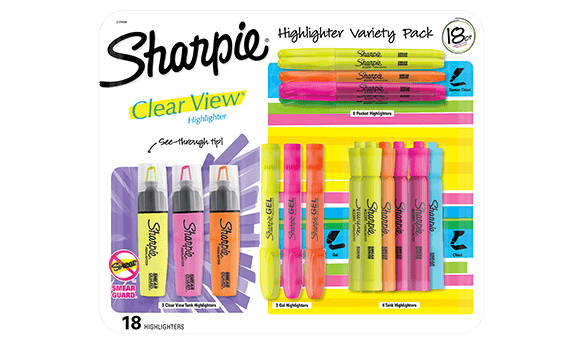 Sharpie Highlighters Variety Pack 18 pack