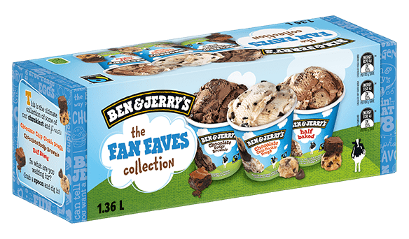 Ben & Jerry’s The Fan Faves Collections 3 pack, 1.36L