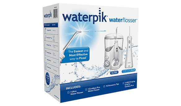 Waterpik Ultra & Cordless 
Waterflosser Bundle