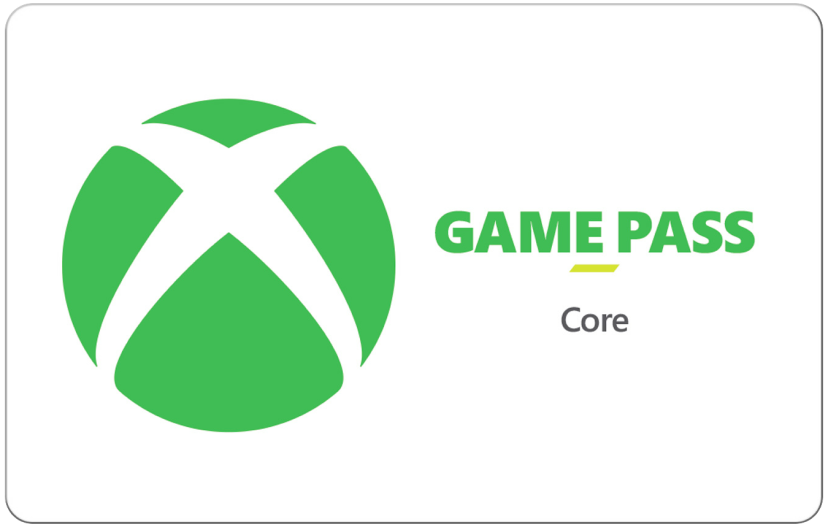 Xbox Game Pass Core 12 Month Subscription