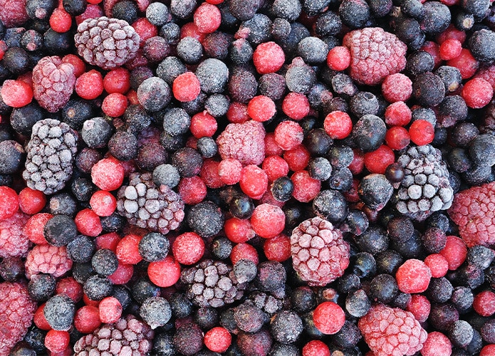 Frozen berries