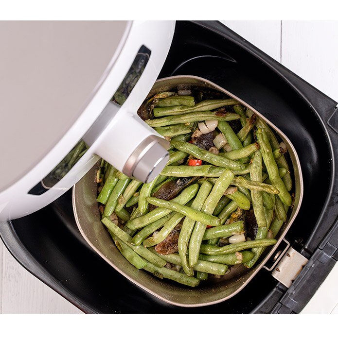 Green beans in air-fryer