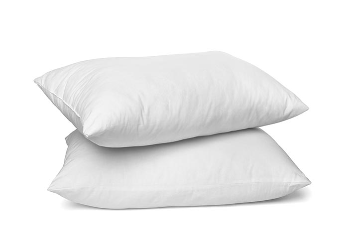 Two stacked pillows