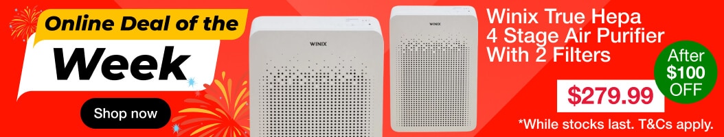 Winix True Hepa 4 Stage Air Purifier With 2 Filters C545