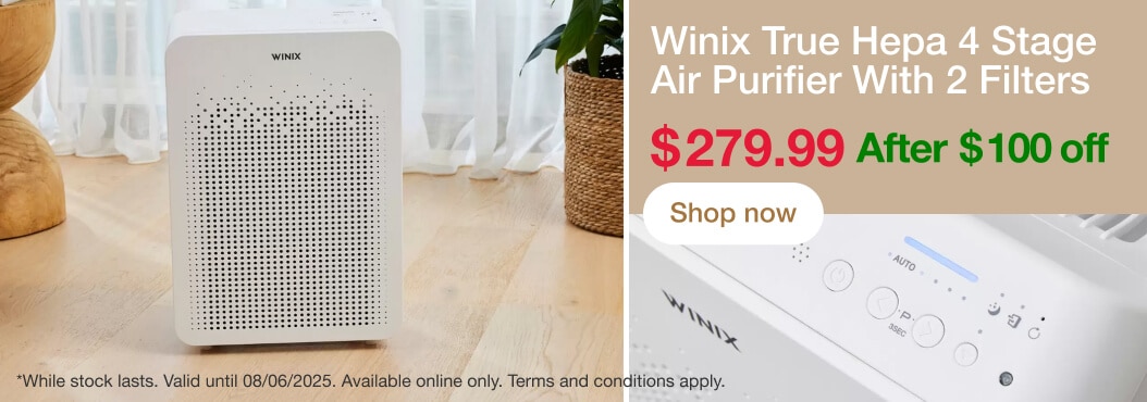 Winix True Hepa 4 Stage Air Purifier With 2 Filters C545