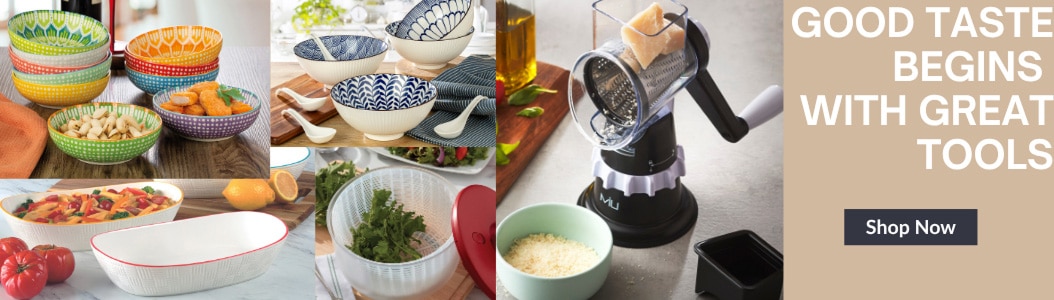 Good taste begins with great tools