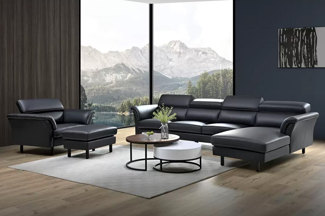 Moran Carson 3 Seat Sofa + Left or Right Chaise