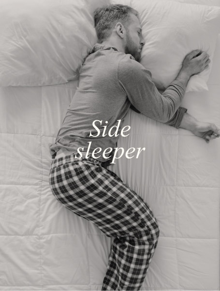 Side sleeper position