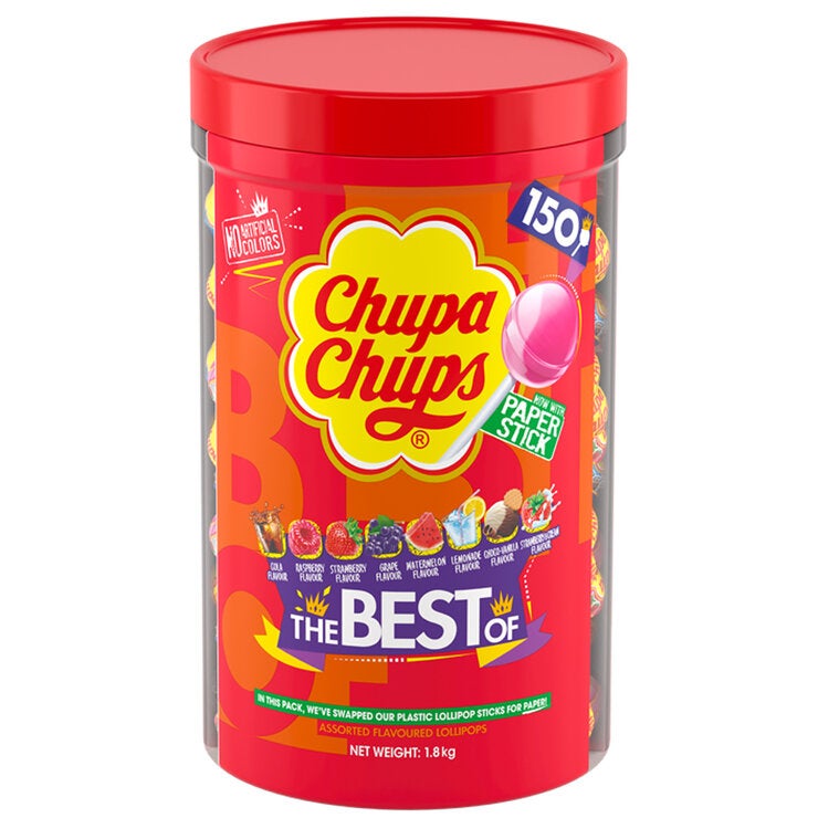Chupa Chups Drum 150 X 12g Chupa Chups Drum 150 X 12g