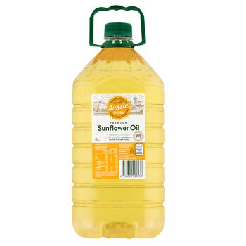 Aussie Fields Sunflower Oil 4L