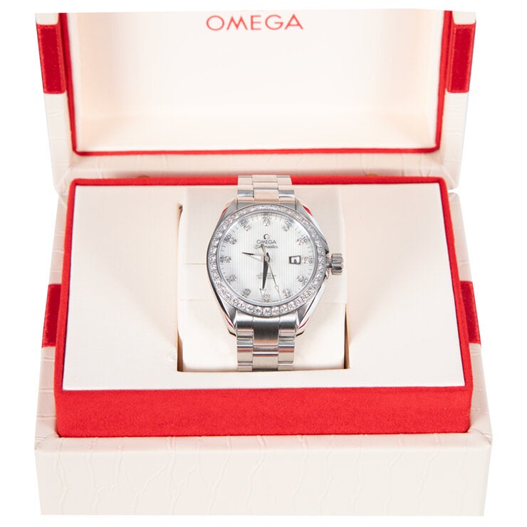 Omega Seamaster Aqua Terra Stainless Steel Women's Watch 231.15.34.20.55.001