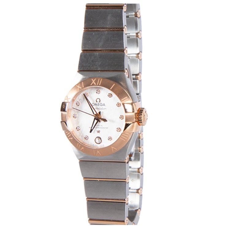 Omega Constellation Diamond Index Women's Watch 127.20.27.20.52.001