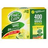 Pine O Cleen Biodegradable Wipes Lemon Lime 4x100 Sheets Pine O Cleen Biodegradable Wipes Lemon Lime 4x100 Sheets
