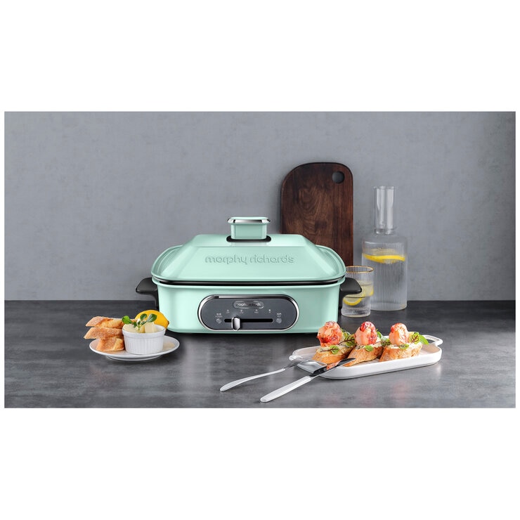 Morphy Richards Multifunction Cooking Pot with Hot Pot & Takoyaki Pan
