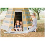 Plum Grand Wooden Teepee