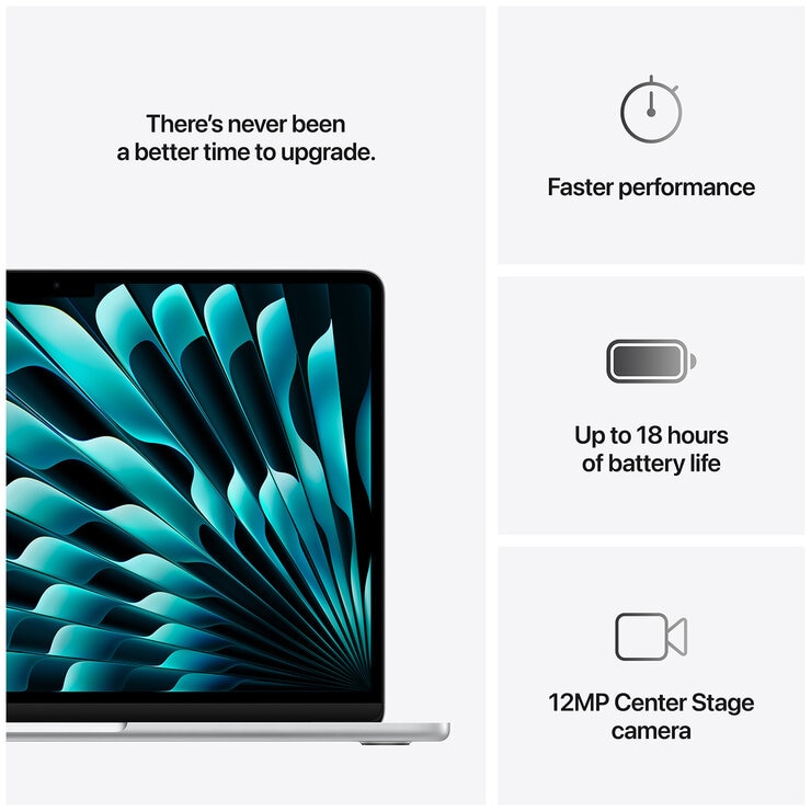MacBook Air 13 Inch Apple M4 Chip Silver
