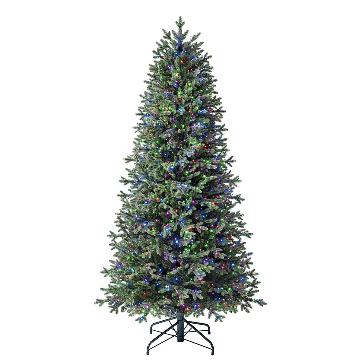 Pre-Lit Slim Aspen Artificial Christmas Tree 1.98m