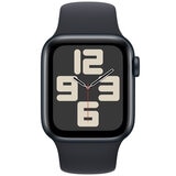 Apple Watch SE GPS 40mm Midnight Aluminium Case with Midnight Sport Band - S/M