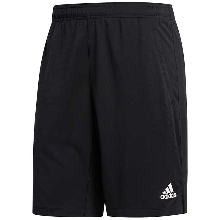 Adidas Men's Climacool 3 Stripe Knit Short Black Logo | Costco Australia