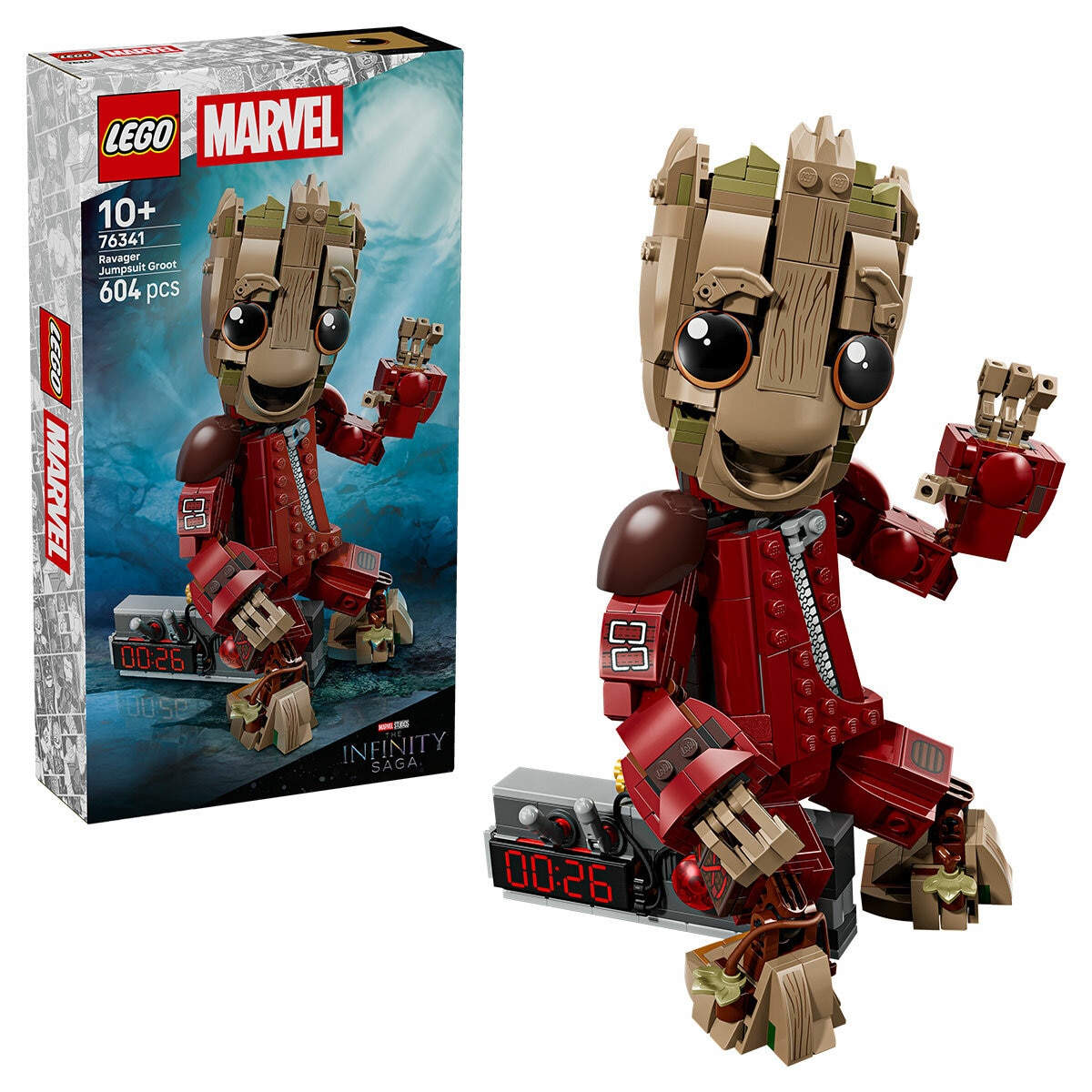 LEGO Marvel Ravager Jumpsuit Groot 76341