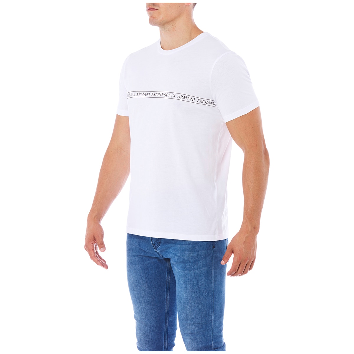 Armani Exchange Men's Tee White