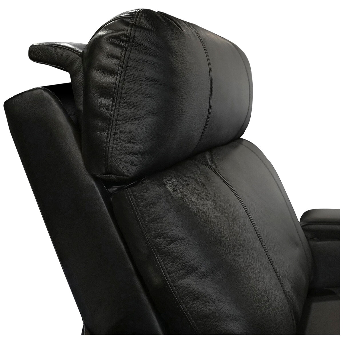 Valencia Piacenza Home Theatre Single Recliner Black