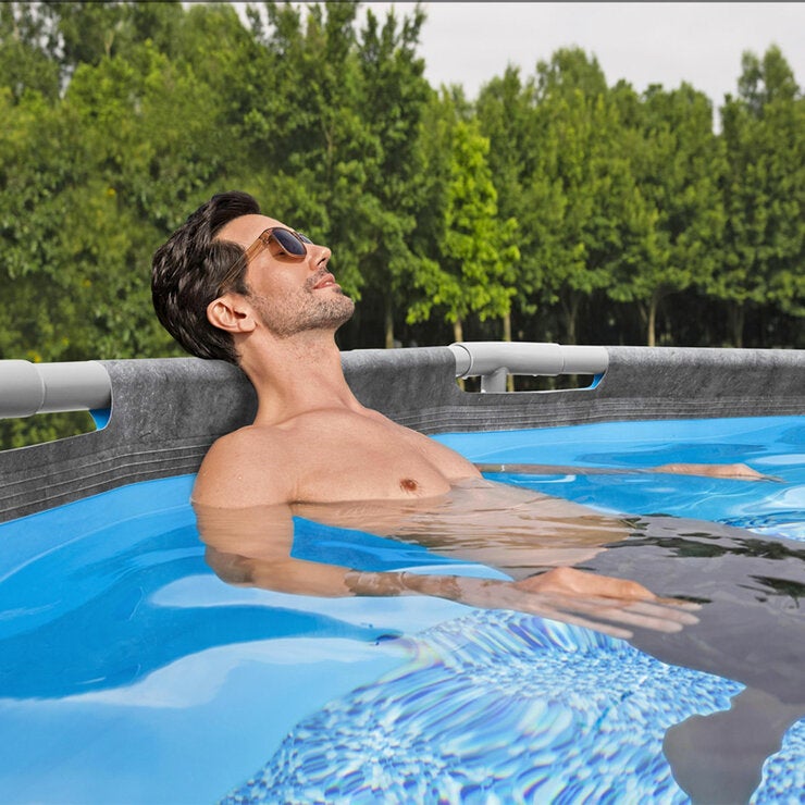 Bestway Platinum Series Power Steel Above Ground Pool Set 6.1m Bestway Platinum Series Power Steel Above Ground Pool Set 6.1m