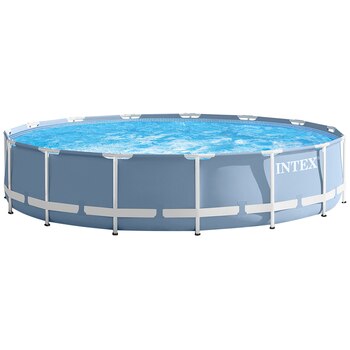 grey inflatable pool