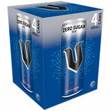 V Energy Drink Blue Zero Sugar 24 x 250mL V Energy Drink Blue Zero Sugar 24 x 250mL