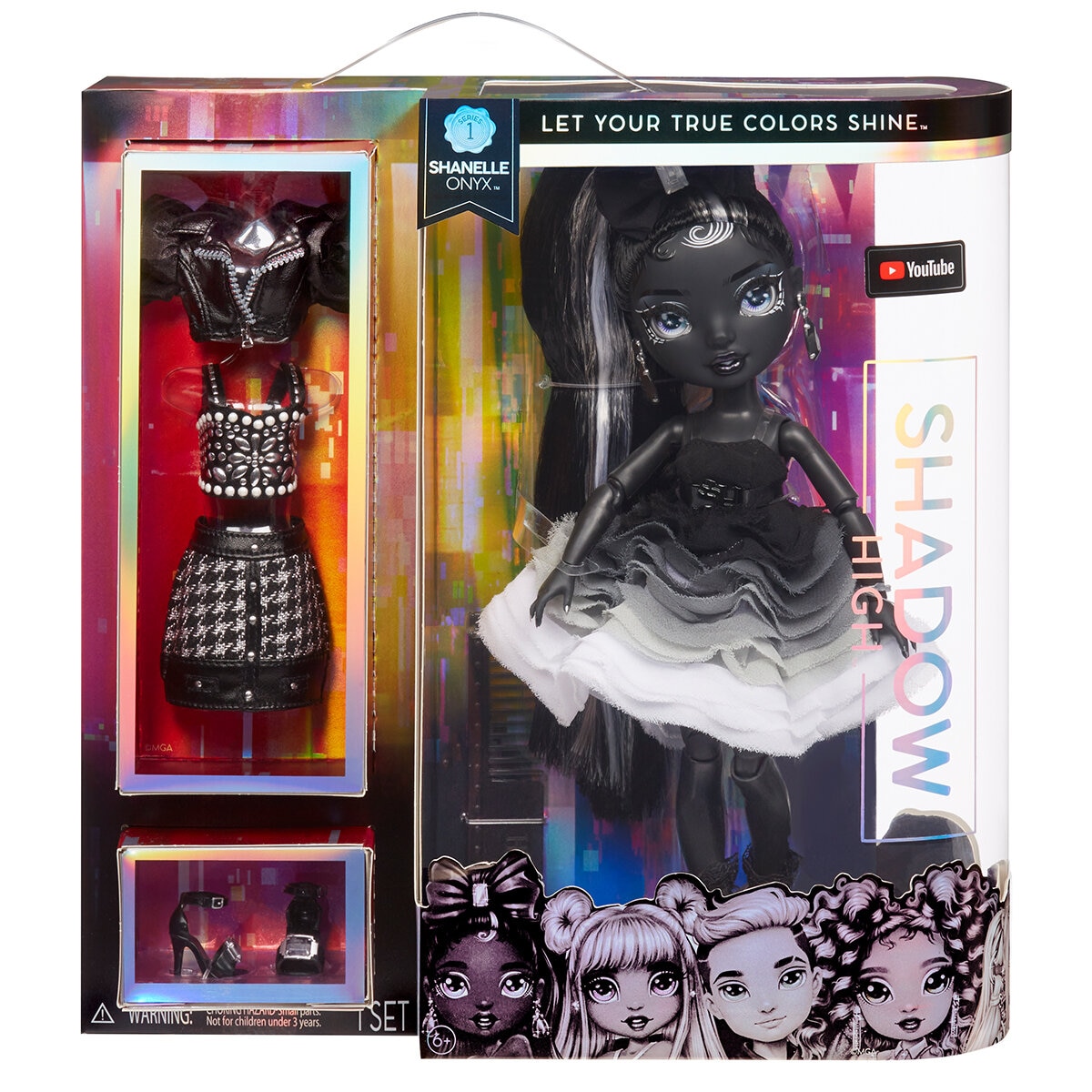 Rainbow High Shadow High Dolls Shanelle Onyx