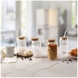 Gourmet Basics By Mikasa Set Of 4 Glass Tumblers