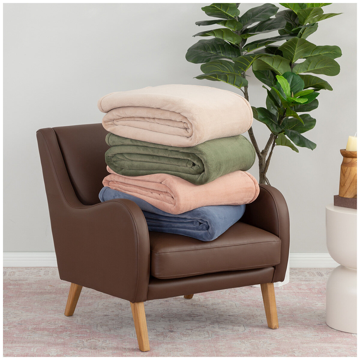 Berkshire Luxe Loft Blanket Queen