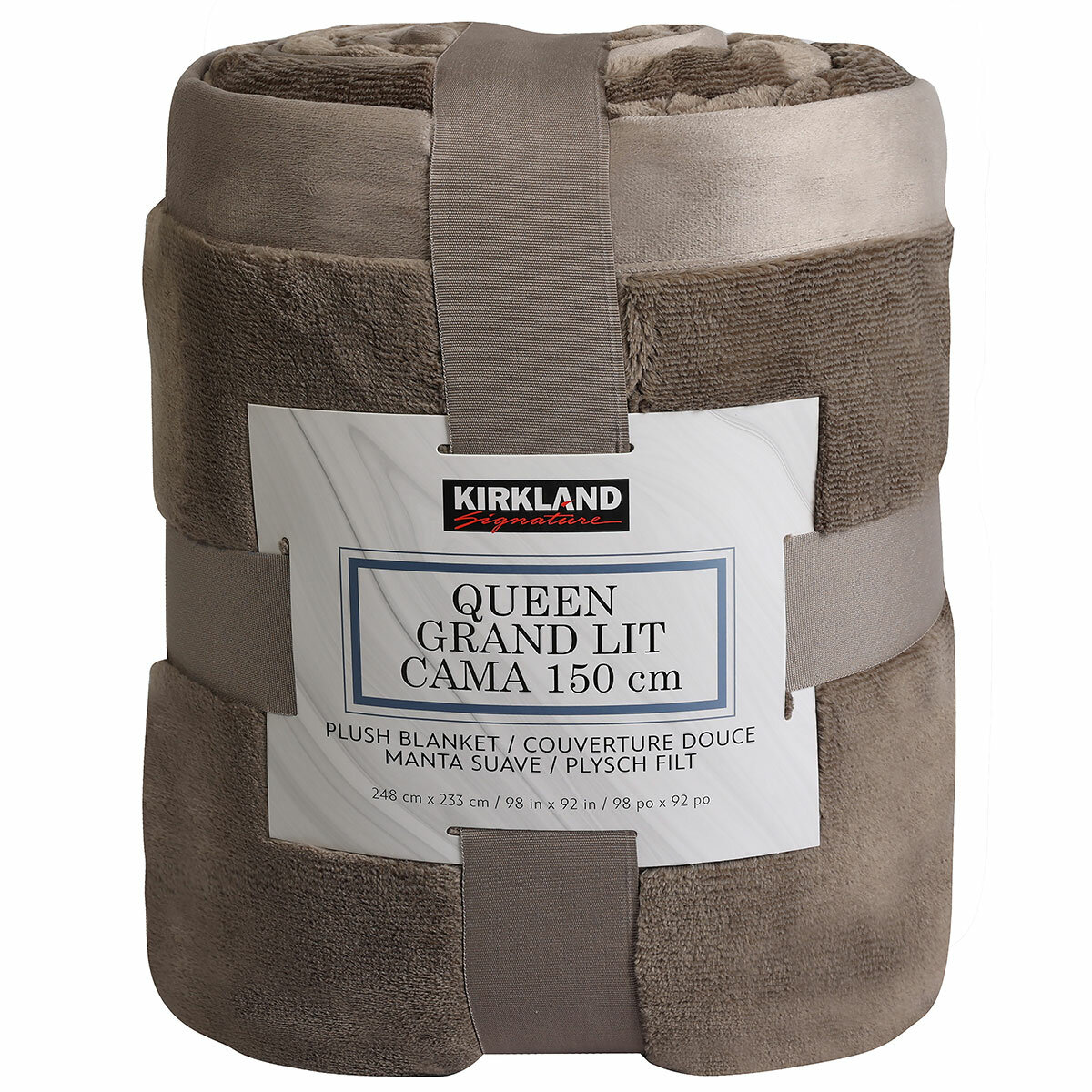 Kirkland Signature Plush Blanket Queen 248 x 233cm