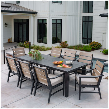 SunVilla Brookwood 9 Piece Dining Set