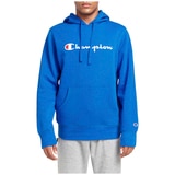 Champion Men's Script Hoodie Blue