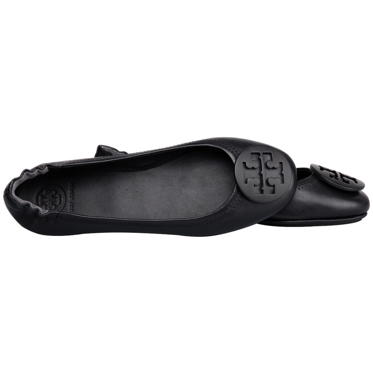 Tory Burch Minnie Travel Ballet Flat - Black