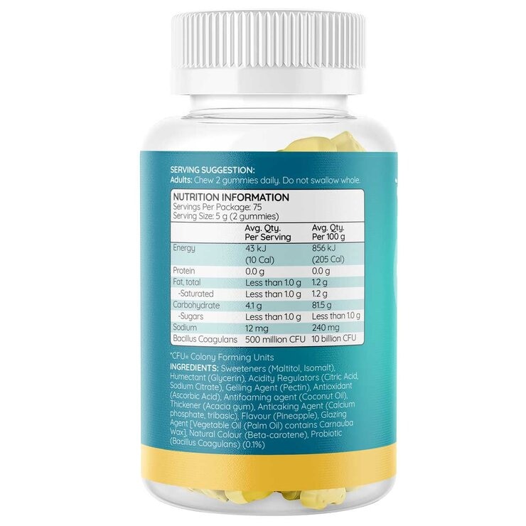 Tummy Care Bear Probiotic Gummies 150 Pack Tummy Care Bear Probiotic Gummies 150 Pack
