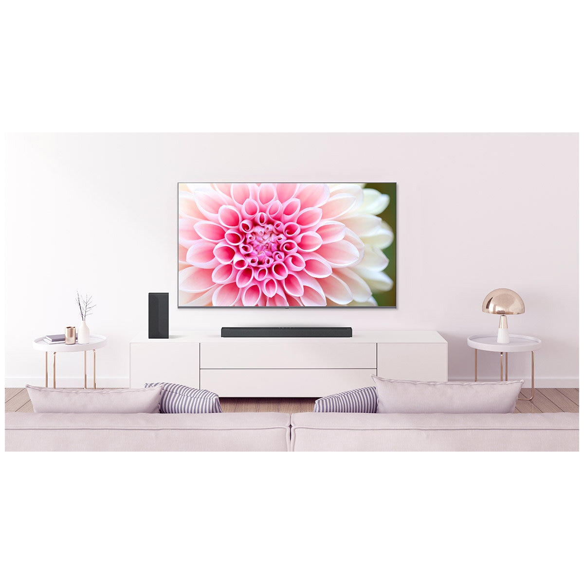 LG UR80 65 inch 4K Smart UHD TV with Al Sound Pro 65UR8050PSB