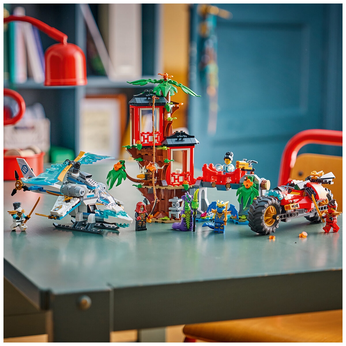 LEGO NINJAGO Ninja Vehicle Tree House Battle 71857