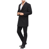 CK men's long coat - Charcoal