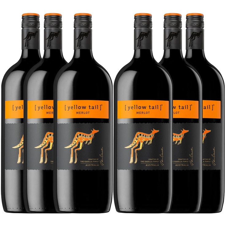 Yellow Tail Merlot 6 x 1.5L Yellow Tail Merlot 6 x 1.5L