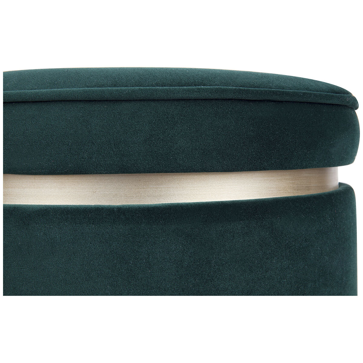 Cafe Lighting Totti Storage Stool Forest Green