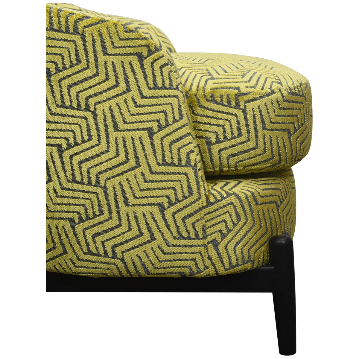 Moran Atelier Fabric Chair Plaza Zest