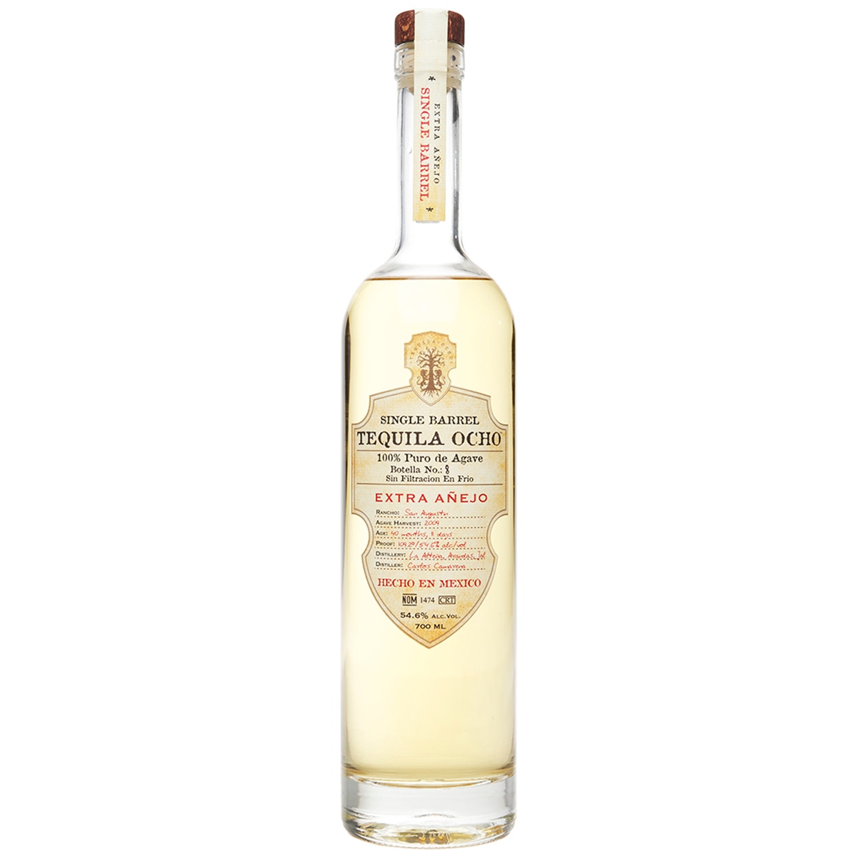 Ocho Single Barrel Extra Anejo Tequila 700ml Costco Aus...