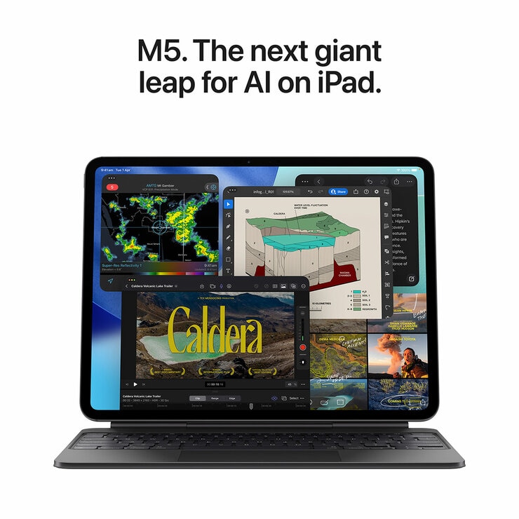 Apple iPad Pro 2025 M5 Chip Space Black