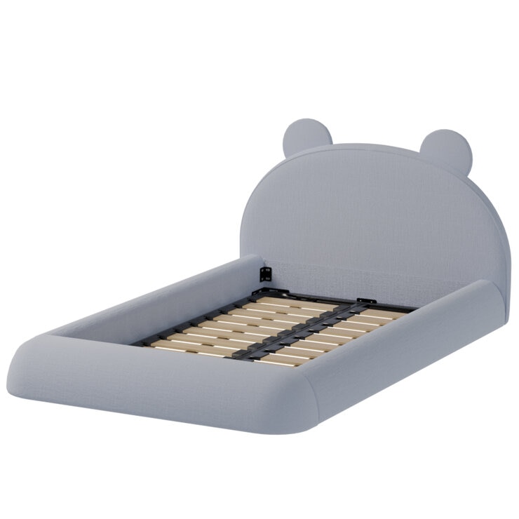 Aesthetik Kids Upholstered King Single Bed Grey