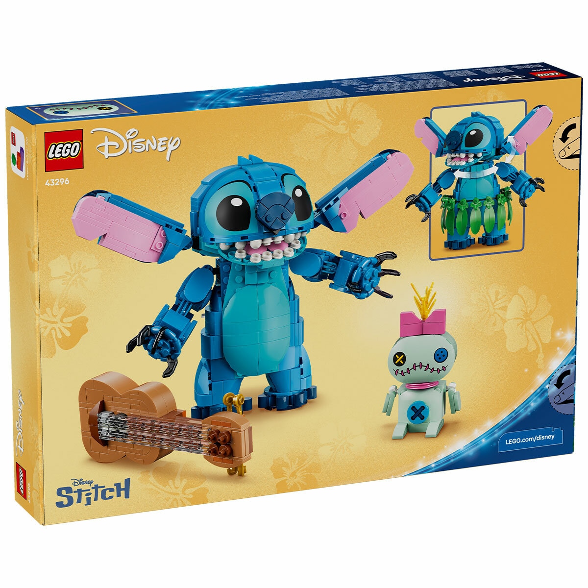 LEGO Disney Stitch & Scrump Building Set 43296