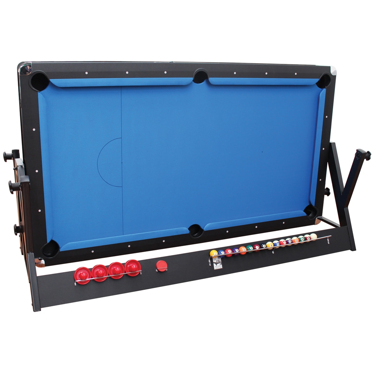 7Ft 2-In-1 Dual Function Pool & Air Hockey Table